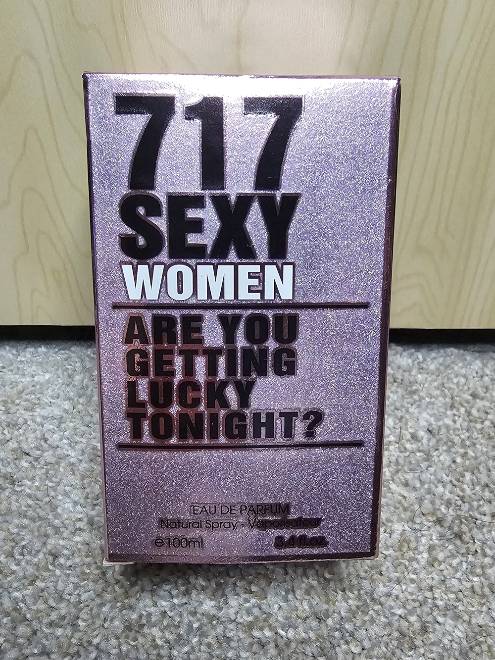 717 Sexy Women Eau de Parfum - Pink Glitter Box